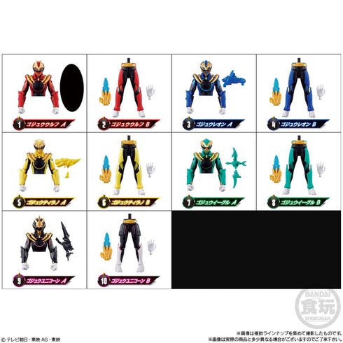 『ナンバーワン戦隊ゴジュウジャー』【食玩】勇動【BOX】